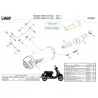 Mivv MOVER Nero Piaggio VESPA GTV 300 MV.PG.0008.LV + ACC.044.A1