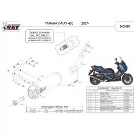 Mivv Mover Yamaha X-Max 400