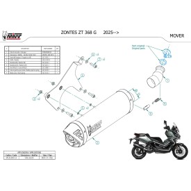 Mivv MOVER Nero Zontes ZT 368 G MV.ZO.0001.LV