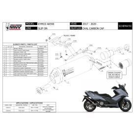 Mivv Oval Kymco AK 550 O.008.LVC - ACC.045.A1