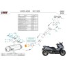 Mivv Speed Edge Black Kymco AK 550 O.009.LRB - ACC.045.A1