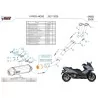 Mivv Speed Edge Black Kymco AK 550
