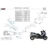 Mivv Escape Deportivo Completo Inox Kymco AK550