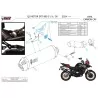 Mivv OVAL Black carbon end cap QJ Motor SRT 800 S / X / SX