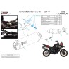 Mivv OVAL Nero fondello carbonio QJ Motor SRT 800 S / X / SX QJ.002.LVC