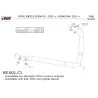 Mivv Katalysator-Ersatzrohr Royal Enfield SCRAM 411 RE.001.C1