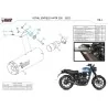Mivv HR-1 Schwarz Royal Enfield HNTR 350