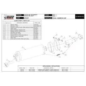 Mivv Oval Suzuki GSX 650 F S.030.LEC