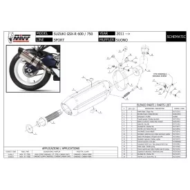 Mivv Suono Suzuki GSX-R 600