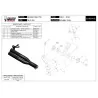 Mivv Double Gun Black Suzuki GSR 750