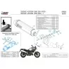 Mivv Speed Edge Black Suzuki DL V-Strom 1000