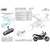 Mivv OVAL Black carbon end cap Suzuki V-STROM 1050 S.042.LVC