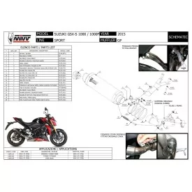 Mivv GP Suzuki GSX-S 1000