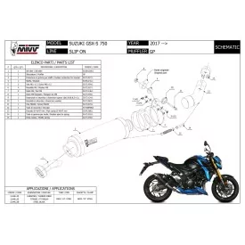 Mivv GP Suzuki GSX-S 750