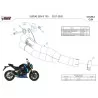 Mivv DOUBLE GUN Inox Suzuki GSX-S 750