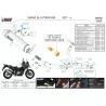 Mivv Komplette Sport-Auspuffanlage Edelstahl Suzuki V-STROM 650