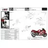 Mivv OVAL Titane fond carbone Suzuki GSX-R 1300 HAYABUSA S.052.LNC