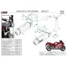 Mivv SPEED EDGE Negro Suzuki GSX-R 1300 HAYABUSA S.052.LRB