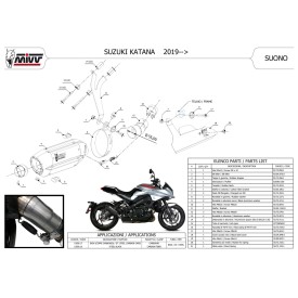 Mivv SUONO Black Suzuki KATANA S.056.L9