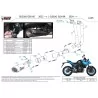Mivv Escape Deportivo Completo Negro Suzuki GSX-8S