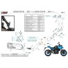 Mivv Scarico Sportivo Completo Nero Suzuki GSX-8R S.063.LR1XB + ACC.077.A1