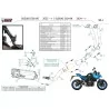 Mivv Escape Deportivo Completo Negro Suzuki GSX-8S S.063.LR1XB + ACC.077.A1