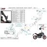 Mivv Scarico Sportivo Completo Nero Suzuki GSX-8S S.067.KR1XB + ACC.099.A1