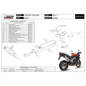 Mivv Suono Triumph Tiger 800