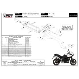 Mivv Suono Triumph Tiger 1050 Sport