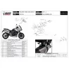 Mivv OVAL Titanio fondo carbono Triumph TIGER 1050 SPORT T.017.LNC