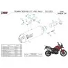 Mivv OVAL Titan Carbon-Endkappe Triumph TIGER 900 / GT / PRO / RALLY