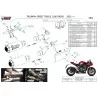 Mivv MK3 Carbone Triumph SPEED TRIPLE 1200 RR / RS