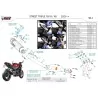 Mivv Sport Exhaust Full System Black Titanium Triumph STREET TRIPLE 765 R / RS T.026.LR1TB + ACC.077.A1