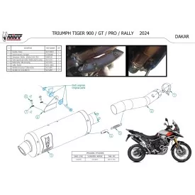 Mivv Dakar Triumph Tiger 900 GT-PRO-RALLY