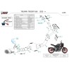Mivv Escape Deportivo Completo Negro Triumph TRIDENT 660 T.029.SC5B