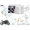 Mivv Sport Exhaust Full System Black Titanium Triumph STREET TRIPLE 765 R / RS T.030.KR1TB + ACC.099.A1