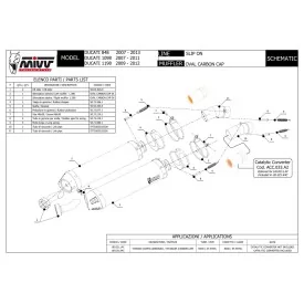 Mivv Oval Ducati 848 1098 1198