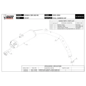 Mivv Oval Honda CBR 600 RR