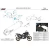Mivv OVAL Nero fondello carbonio Voge VALICO 900DSX