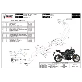 Mivv MK3 Yamaha MT 03