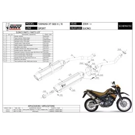 Mivv Suono Yamaha XT 660 X R