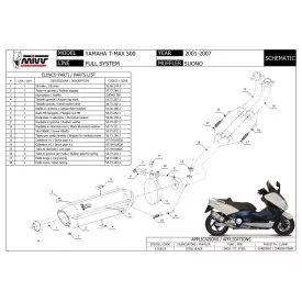 Mivv Suono Yamaha T-MAX 500