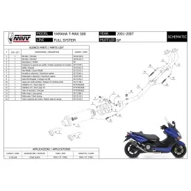 Mivv GP Yamaha T-MAX 500
