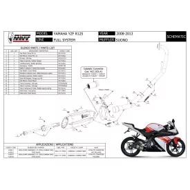 Mivv Suono Yamaha YZF-R 125