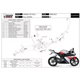 Mivv GP Yamaha YZF-R 125