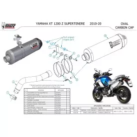 Mivv Oval Yamaha XT 1200 Z Super Tènèrè
