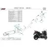 Mivv Speed Edge Black Yamaha T-MAX 500