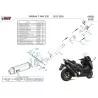 Mivv Speed Edge Black Yamaha T-MAX 500