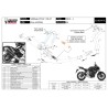 Mivv Scarico Sportivo Completo Carbonio fondello carbonio Yamaha MT-07 / FZ-07 Y.045.L2SC + ACC.042.A1