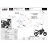 Mivv Echappement Sport Complet Noir fond carbone Yamaha MT-07 / FZ-07 Y.045.LXBC + ACC.042.A1